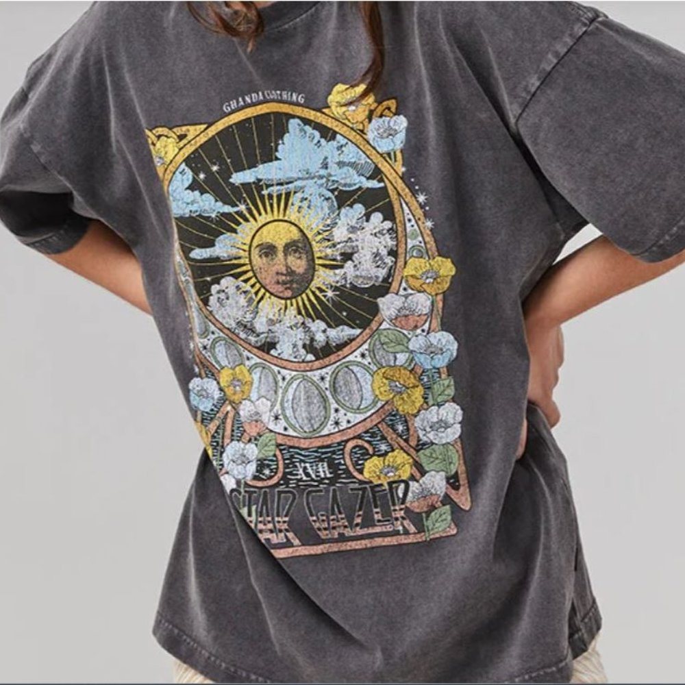 Ghanda Star Gazing Dad Tee